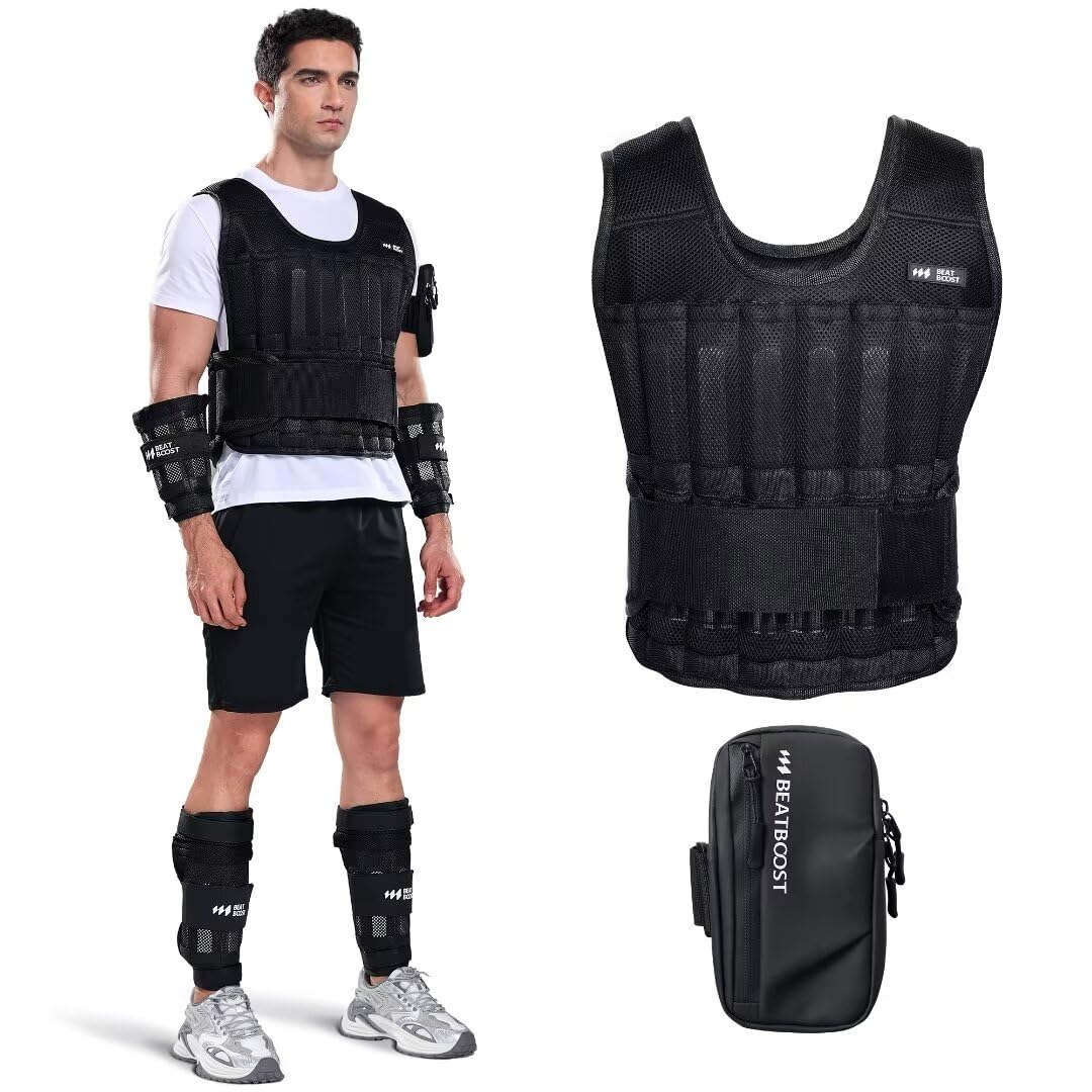 Train Harder Anywhere | Adjustable Weighted Vest