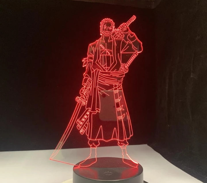 Anime Glow Setup | Zoro LED Night Lamp