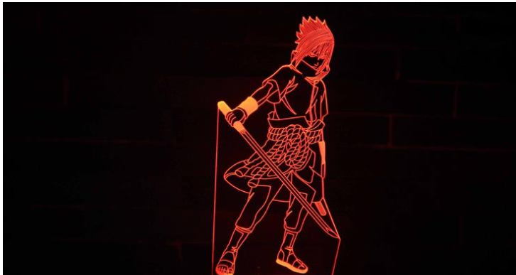 Shinobi Vibes | Sasuke 3D Night Lamp