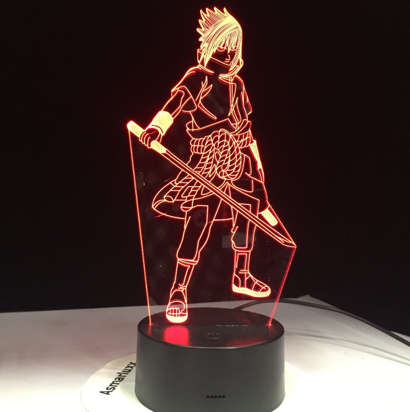 Shinobi Vibes | Sasuke 3D Night Lamp