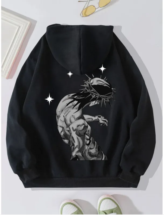 Wear Your Faith with Confidence | Jesus Graphic Hoodie