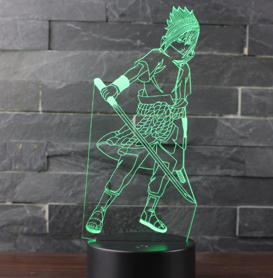 Shinobi Vibes | Sasuke 3D Night Lamp