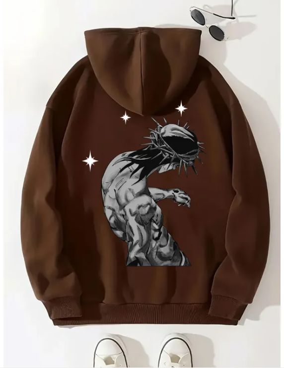 Wear Your Faith with Confidence | Jesus Graphic Hoodie