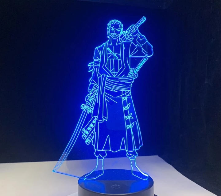 Anime Glow Setup | Zoro LED Night Lamp