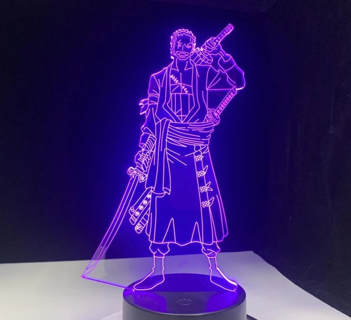 Anime Glow Setup | Zoro LED Night Lamp
