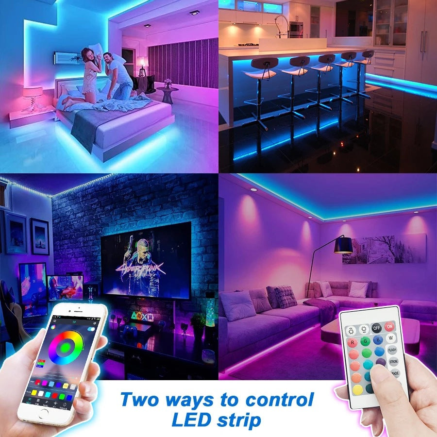 Transform Any Room | RGB LED Strip Lights