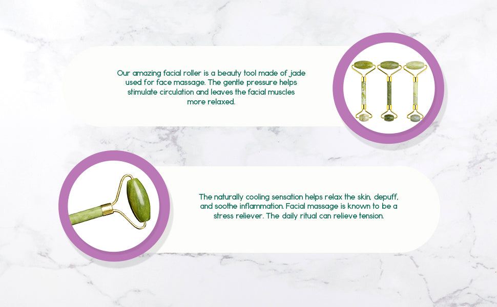 Lift & Glow Face Roller | Natural Skin Boost